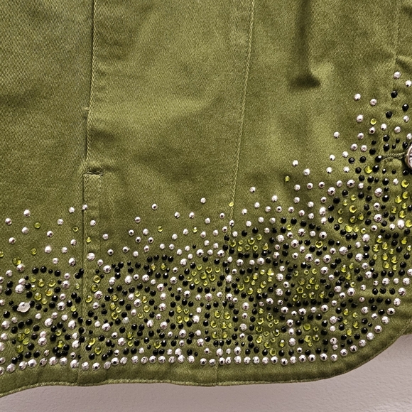 Quacker Factory Rhinestone Jacket - Picture 2 of 6